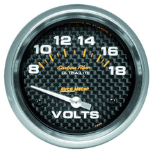 Load image into Gallery viewer, AutoMeter 4891 Traditional incandescent lighting illuminates around the perimeter of the dial