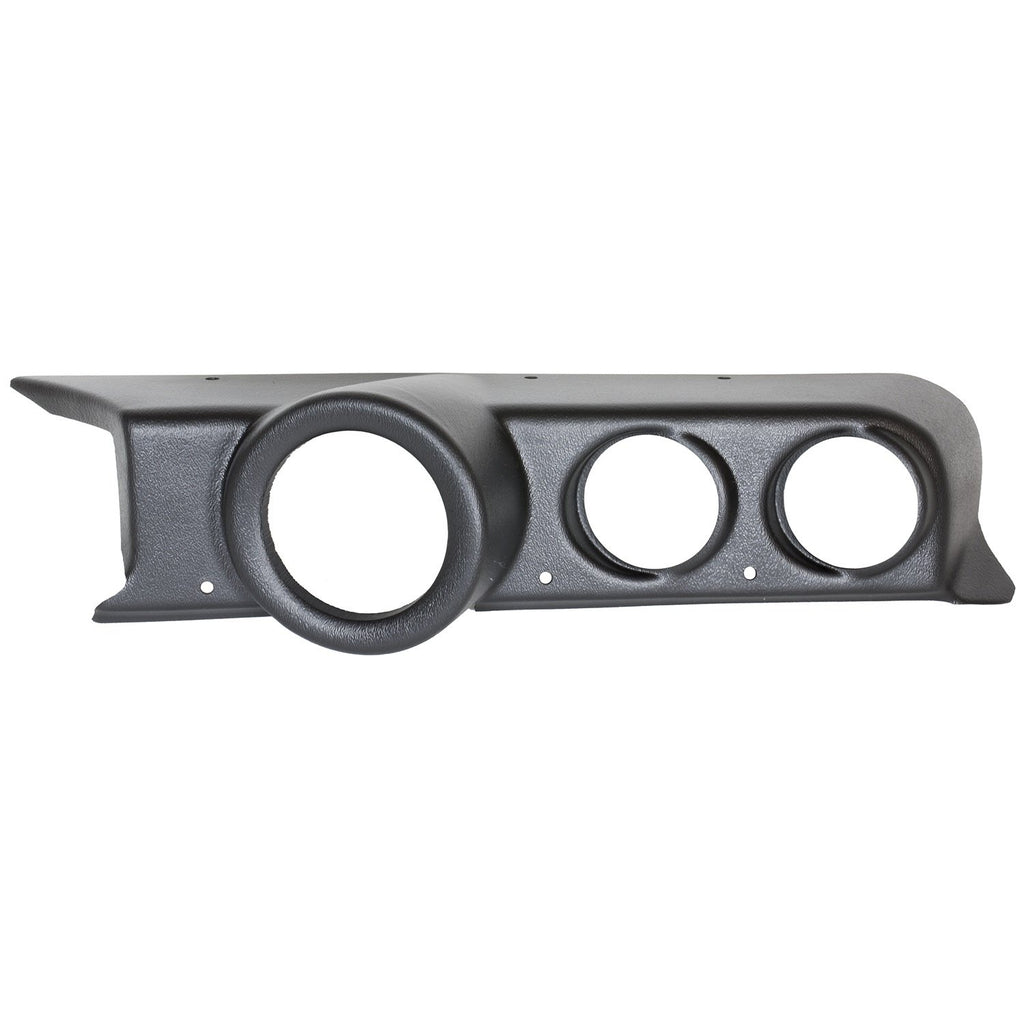 AutoMeter 49102 GAUGE MOUNT, DASH TOP, TRIPLE, (5" PEDESTAL TACH, 2 5/8" X2), MUSTANG 87-93 FOX