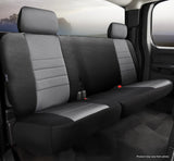 FIA NP92-36GRAY NP90 Series - Neoprene Custom Fit Rear Seat Cover- Black/Gray Center Panel