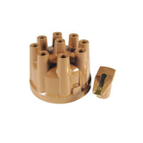 ACCEL 8220ACC Distributor Cap & Rotor Kit - Female Socket Style - Tan