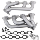 BBK Performance Parts 4047 2014-2018 Chevy GM Truck 5.3L 6.2L 1-3/4 Shorty Headers (TITANIUM CERAMIC)