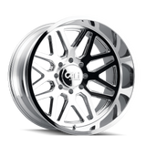 Cali Offroad 9115-22281C CALI OFF-ROAD INVADER 9115 CHROME 22X12 8-165.1 -51MM 125.2MM