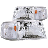 ANZO USA 111119 Crystal Headlight Set