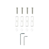 Westin 50-2000 Platinum Oval Bed Rails; 36 in.; Polished Stainless Steel;