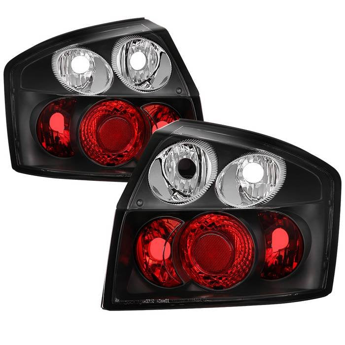 Spyder Auto 5000002 (Spyder) Euro Style Tail Lights - Black