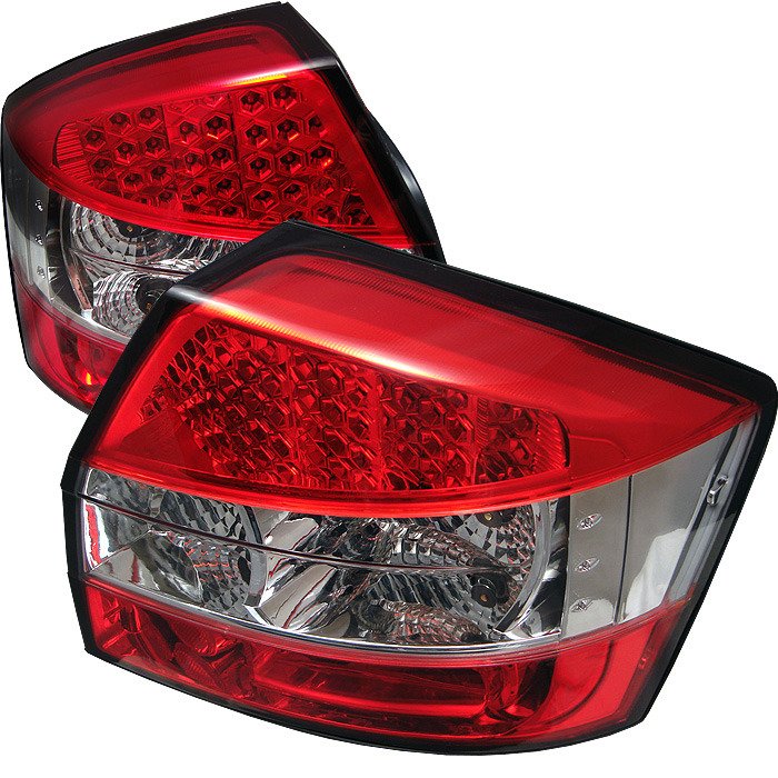 Spyder Auto 5000040 (Spyder) LED Tail Lights - Red Clear