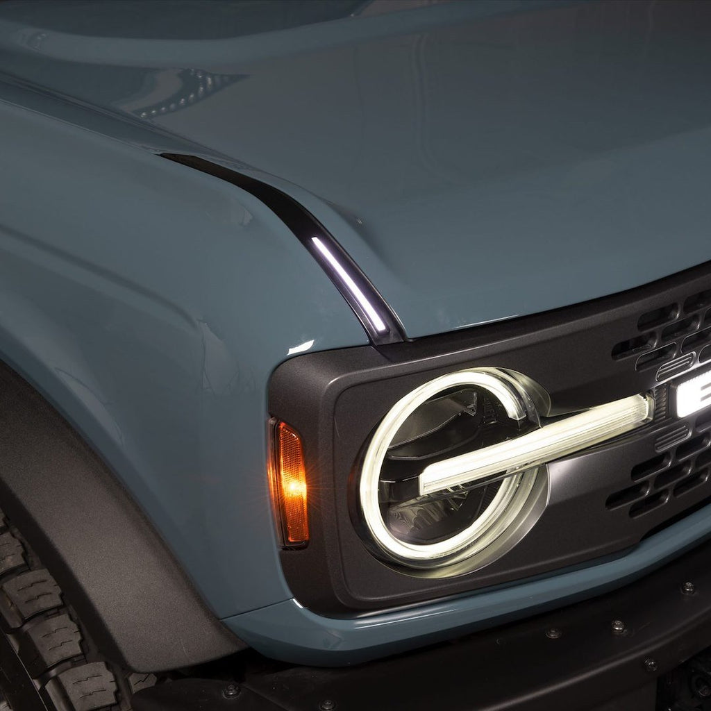 PUTCO 50001 LUMINIX DRL LED LIGHTS FORD BRONCO