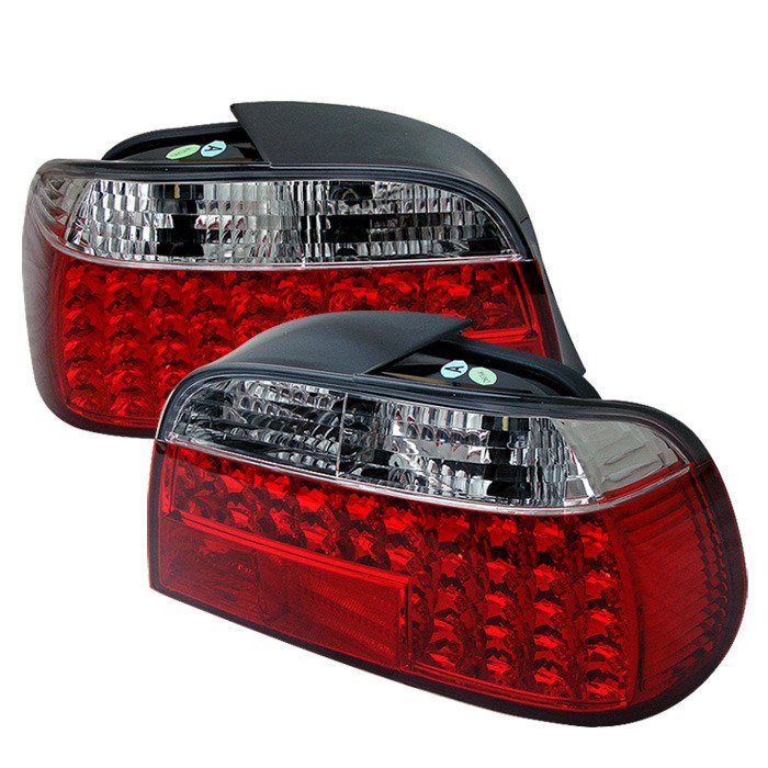 Spyder Auto 5000620 (Spyder) LED Tail Lights - Red Clear