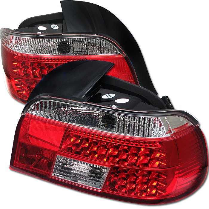 Spyder Auto 5000675 (Spyder) LED Tail Lights - Red Clear