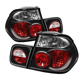 Spyder Auto 5000712 (Spyder) Euro Style Tail Lights - Black
