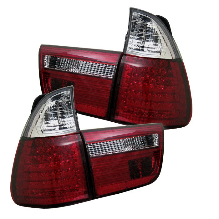 Spyder Auto 5000804 (Spyder) LED Tail Lights - Red Clear
