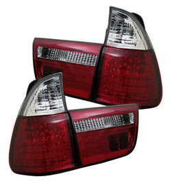 Spyder Auto 5000804 (Spyder) LED Tail Lights - Red Clear