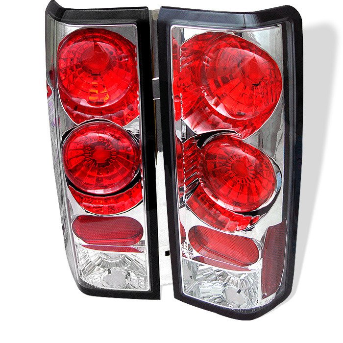 Spyder Auto 5001009 (Spyder) Euro Style Tail Lights - Chrome