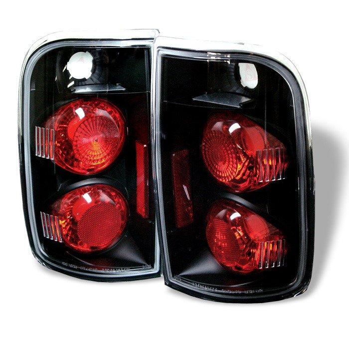 Spyder Auto 5001146 (Spyder) Euro Style Tail Lights - Black
