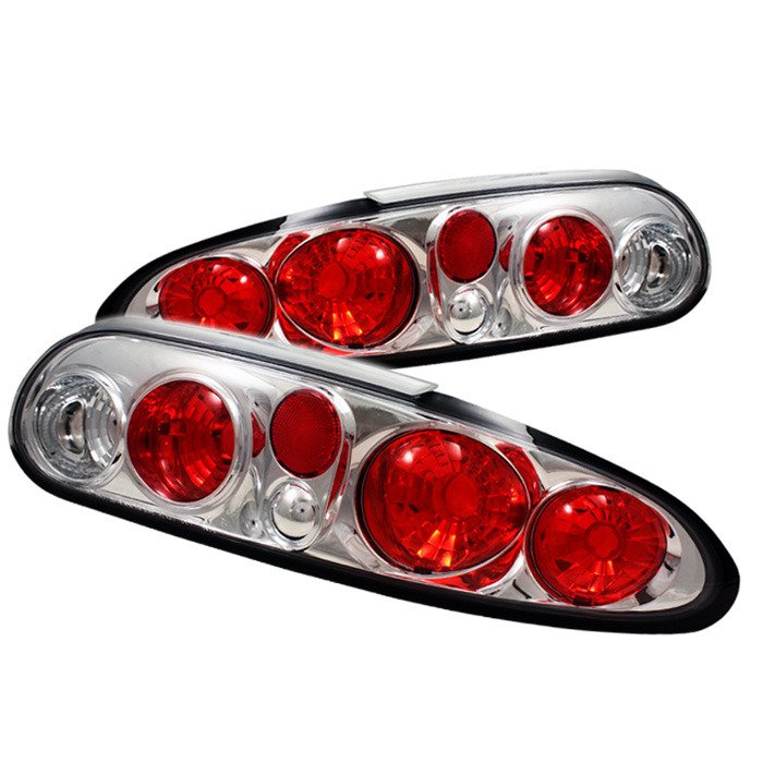Spyder Auto 5001207 (Spyder) Euro Style Tail Lights - Chrome