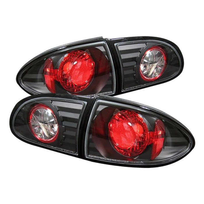 Spyder Auto 5001245 (Spyder) Euro Style Tail Lights - Black
