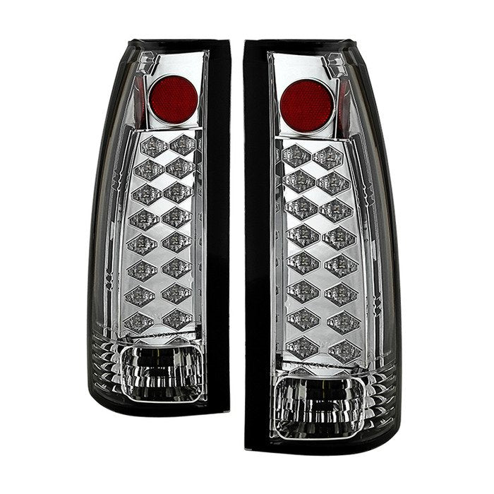 Spyder Auto 5001368 (Spyder) LED Tail Lights - Chrome
