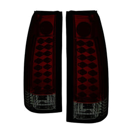 Spyder Auto 5001382 (Spyder) LED Tail Lights - Red Smoke