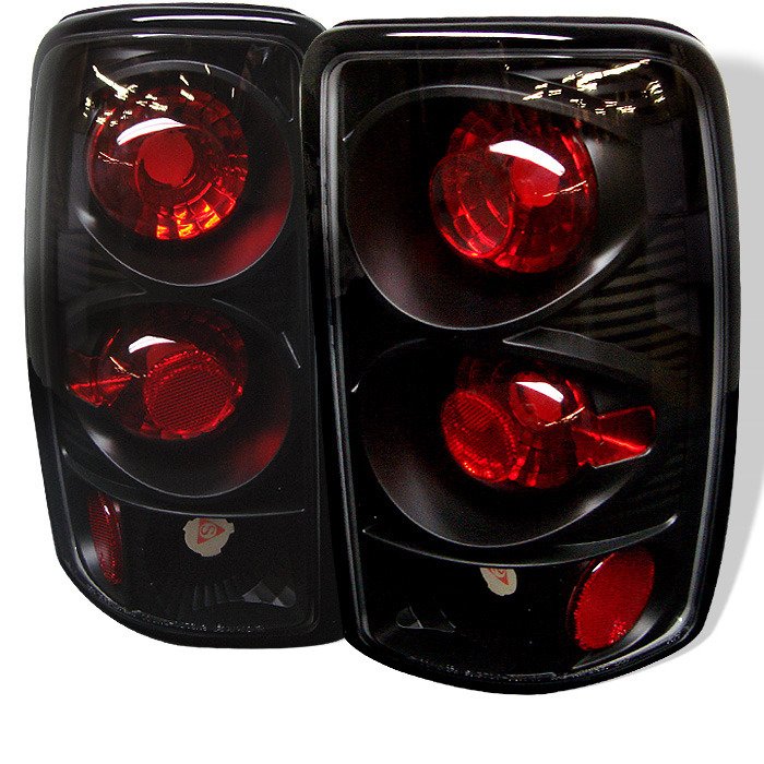 Spyder Auto 5001498 (Spyder) Euro Style Tail Lights - Black