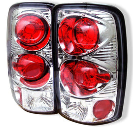 Spyder Auto 5001504 (Spyder) Euro Style Tail Lights - Chrome