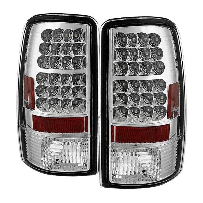 Spyder Auto 5001535 (Spyder) LED Tail Lights - Chrome
