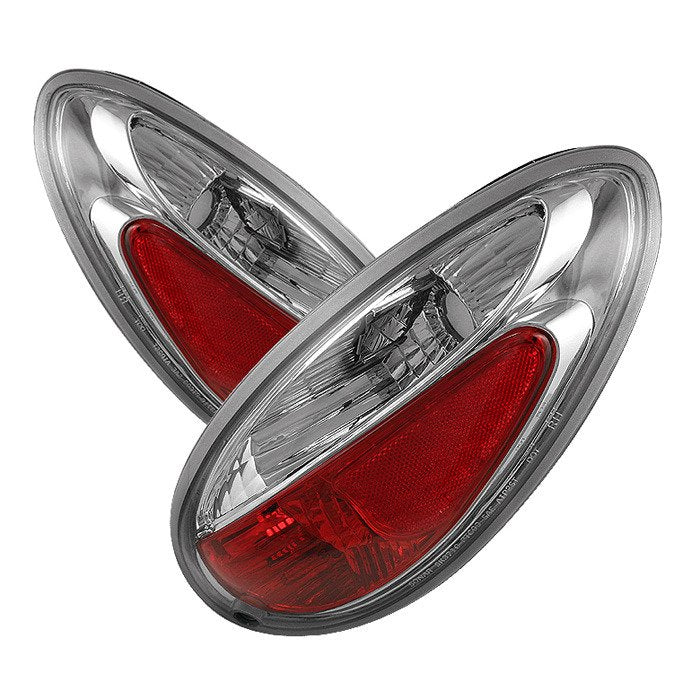 Spyder Auto 5001672 (Spyder) Euro Style Tail Lights - Chrome