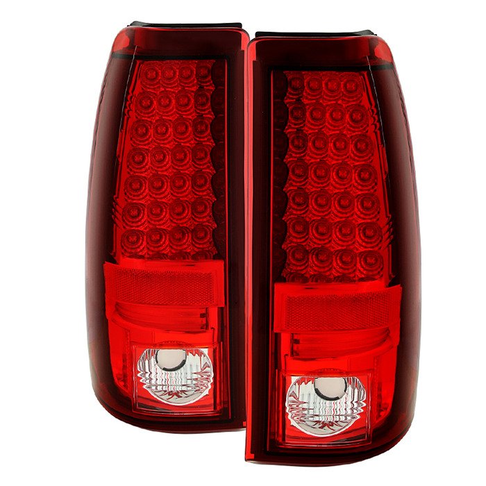 Spyder Auto 5001740 (Spyder) LED Tail Lights - Red Clear