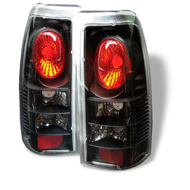 Spyder Auto 5001986 (Spyder) Euro Style Tail Lights - Black