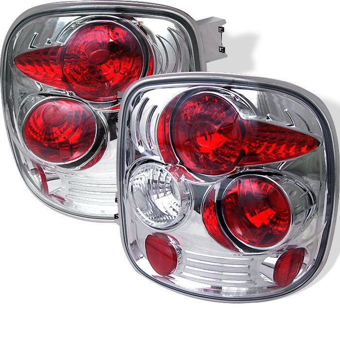 Spyder Auto 5002112 (Spyder) Euro Style Tail Lights - Chrome