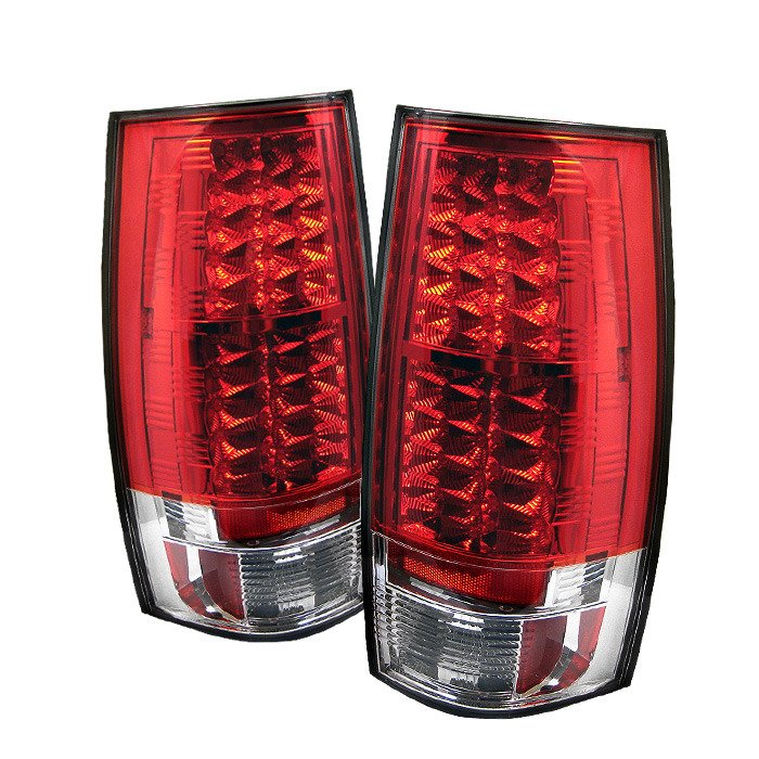 Spyder Auto 5002150 (Spyder) LED Tail Lights - Red Clear
