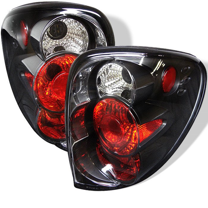 Spyder Auto 5002211 (Spyder) Euro Style Tail Lights - Black