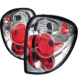 Spyder Auto 5002228 (Spyder) Euro Style Tail Lights - Chrome