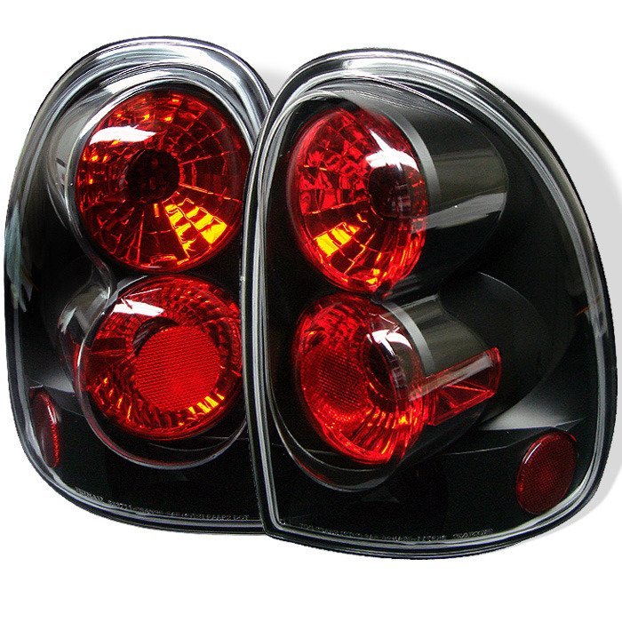 Spyder Auto 5002235 (Spyder) Euro Style Tail Lights - Black
