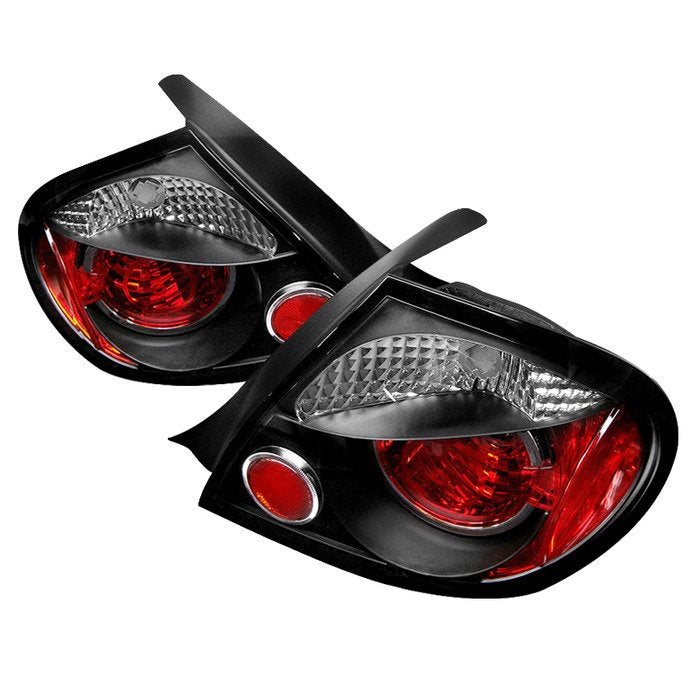 Spyder Auto 5002457 (Spyder) Euro Style Tail Lights - Black