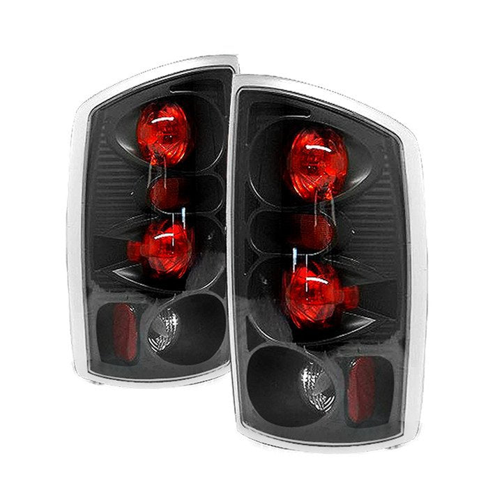 Spyder Auto 5002525 (Spyder) Euro Style Tail Lights - Black