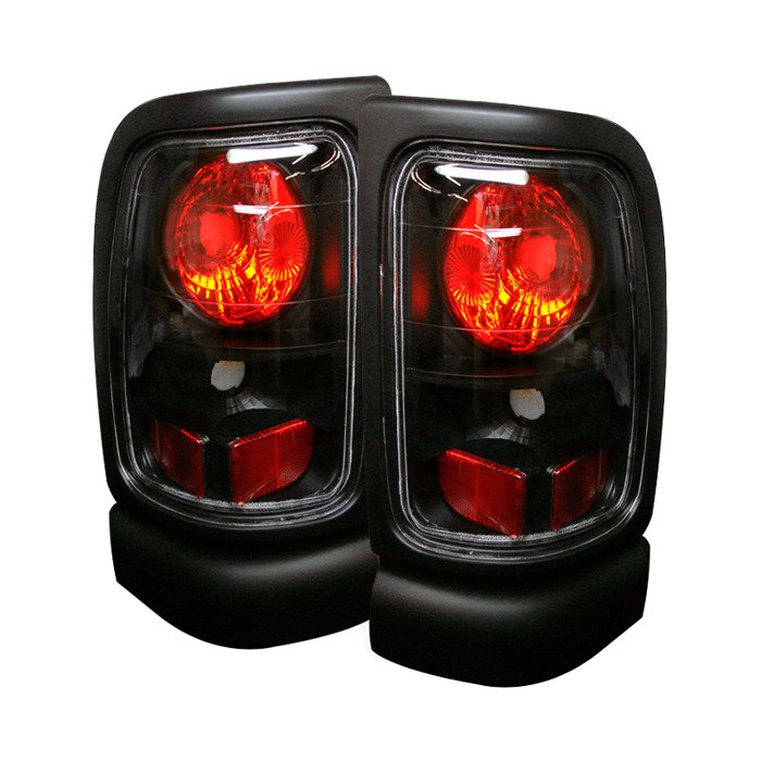 Spyder Auto 5002662 (Spyder) Euro Style Tail Lights - Black