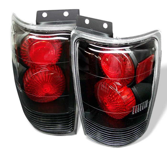 Spyder Auto 5002822 (Spyder) Euro Style Tail Lights - Black