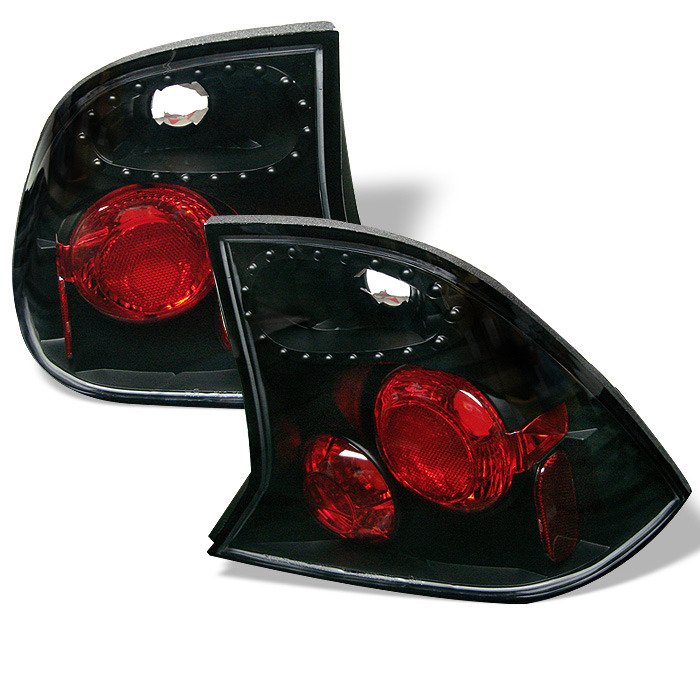 Spyder Auto 5003072 (Spyder) Euro Style Tail Lights - Black