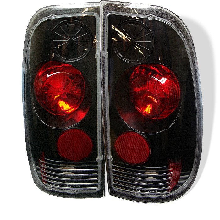 Spyder Auto 5003348 (Spyder) Euro Style Tail Lights - Black