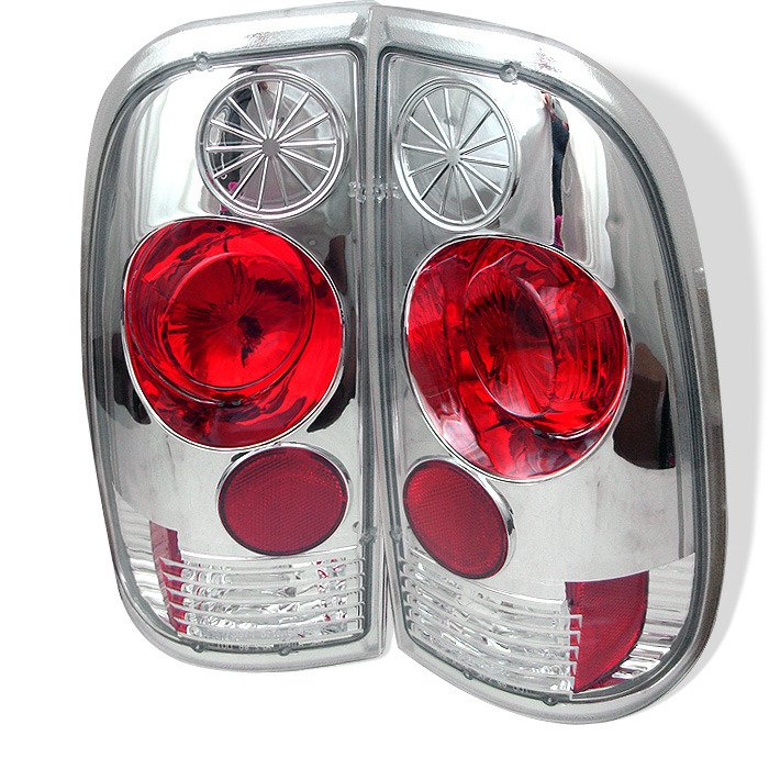 Spyder Auto 5003355 (Spyder) Euro Style Tail Lights - Chrome