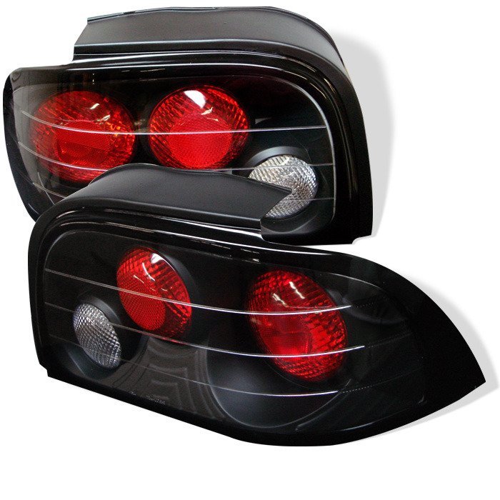 Spyder Auto 5003584 (Spyder) Euro Style Tail Lights - Black
