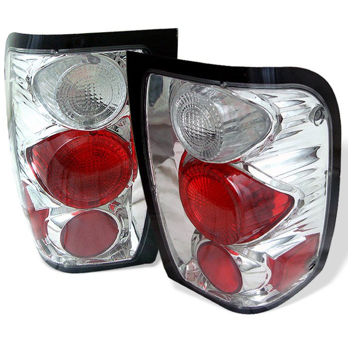 Spyder Auto 5003812 (Spyder) Euro Style Tail Lights - Chrome