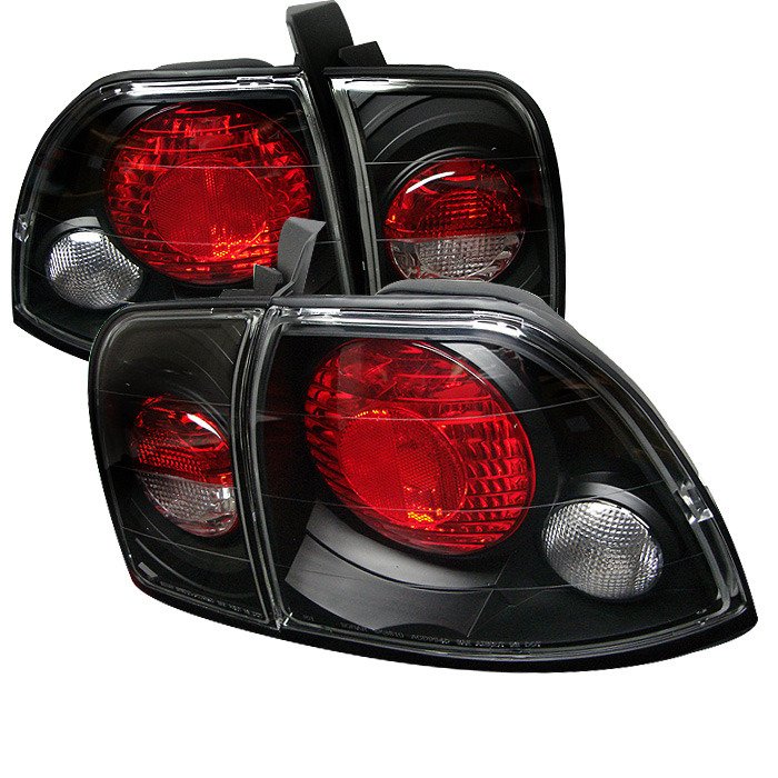 Spyder Auto 5004215 (Spyder) Euro Style Tail Lights - Black