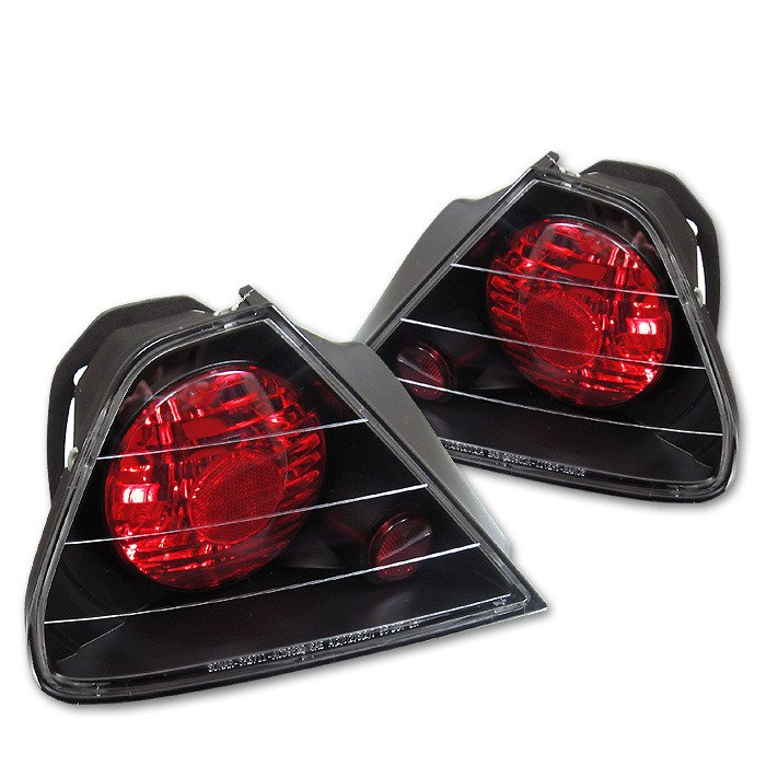 Spyder Auto 5004253 (Spyder) Euro Style Tail Lights - Black