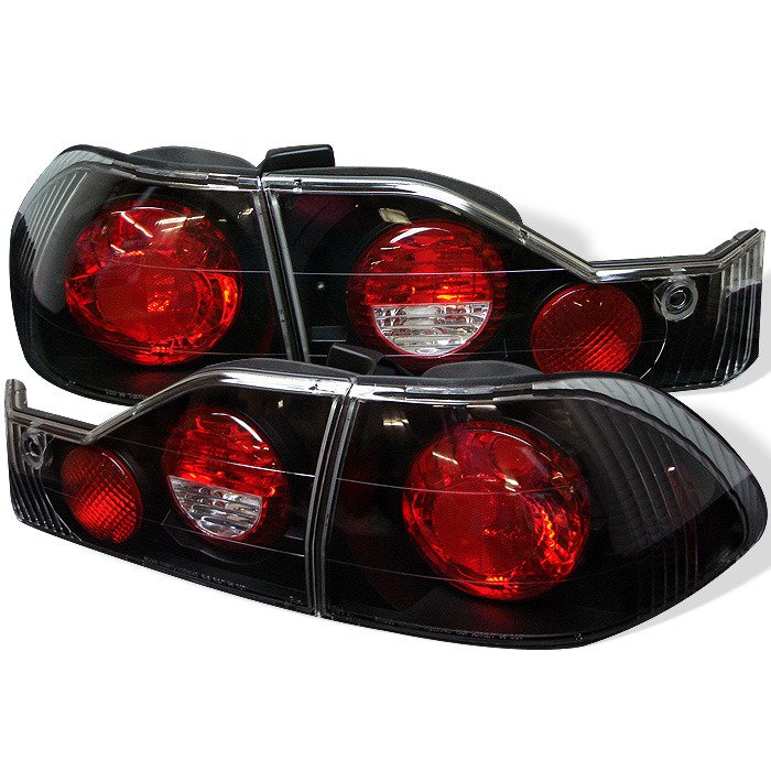 Spyder Auto 5004321 (Spyder) Euro Style Tail Lights - Black