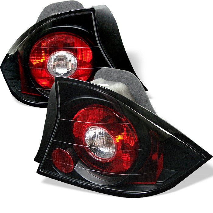Spyder Auto 5004369 (Spyder) Euro Style Tail Lights - Black