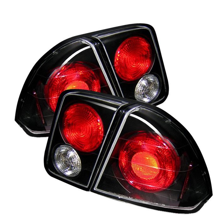 Spyder Auto 5004406 (Spyder) Euro Style Tail Lights - Black
