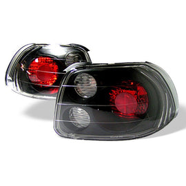 Spyder Auto 5005168 (Spyder) Euro Style Tail Lights - Black