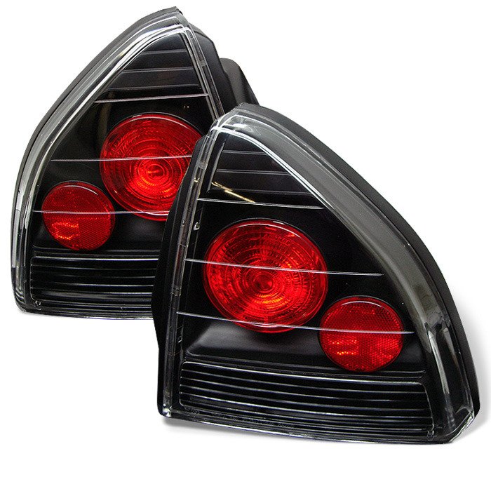 Spyder Auto 5005229 (Spyder) Euro Style Tail Lights - Black