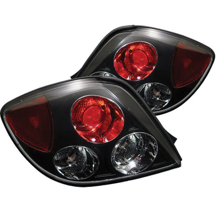 Spyder Auto 5005434 (Spyder) Euro Style Tail Lights - Black